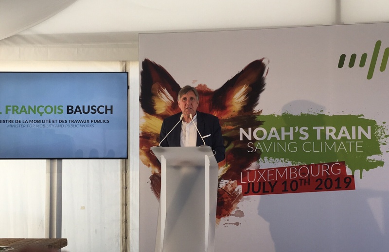 Francois Bausch Minister for mobility and public works in Luxembourg
