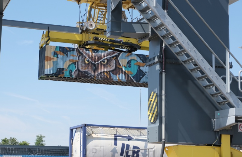 Noahs Train Containers in Luxembourg
