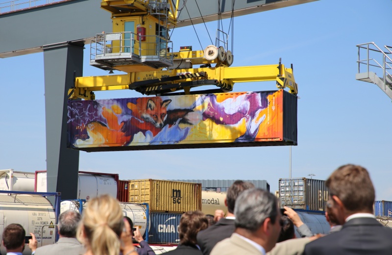 Noahs Train Containers in Luxembourg