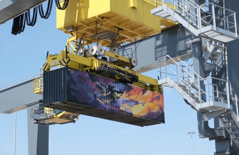 Noahs Train Containers in Luxembourg
