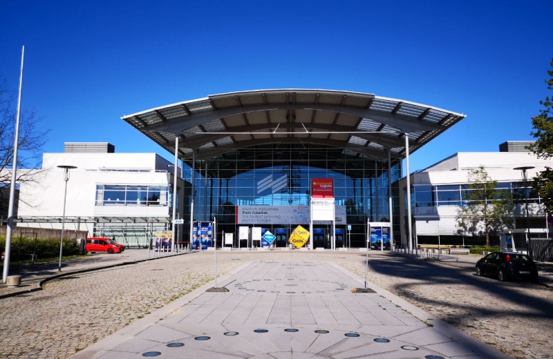 Entrance at Messe München / transport logistic Munich